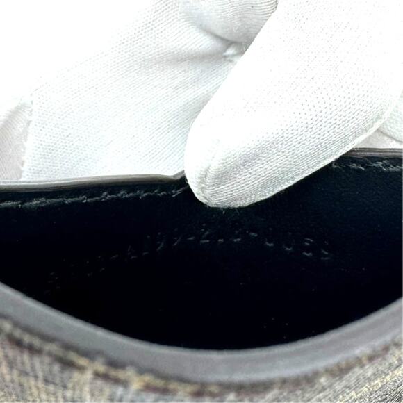 🔴 Fendi Card Holder Wallet NM - FF Zucca Canvas Black - Picture 5 of 5